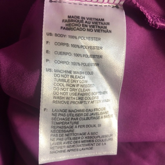 ADIDAS Men’s Purple Golf Polo Short Sleeve Size Small - Picture 7 of 7